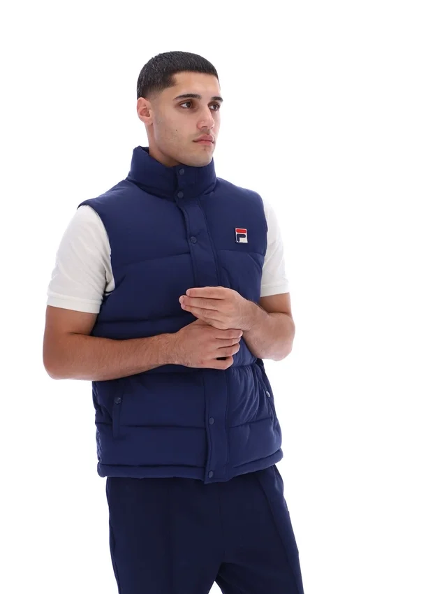 Fila Navy Blaze Weste mit Wattierung