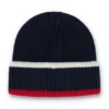 Fila Navy Ciro gerippte Mütze mit Umschlag