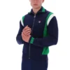 Fila Navy Cortez Colourblock-Strick-Trainingsjacke