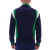 Fila Navy Cortez Colourblock-Strick-Trainingsjacke