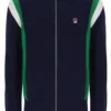 Fila Navy Cortez Colourblock-Strick-Trainingsjacke