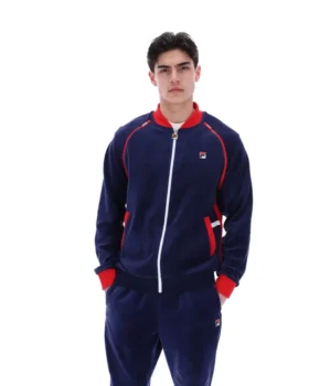 Fila Navy Daniele Archive Vielseitige Trainingsjacke
