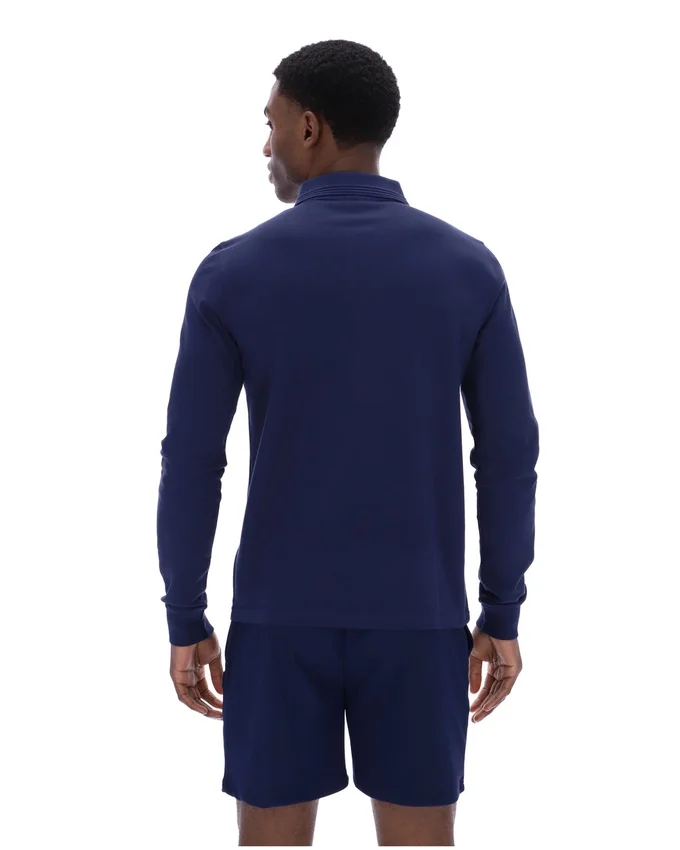 Fila Navy Emiliano Langarm-Polo