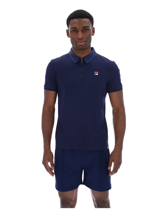 Fila Navy Ettore Zip-Polo