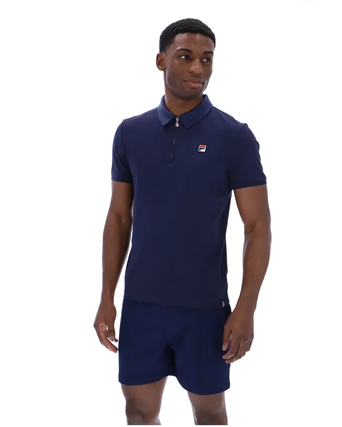 Fila Navy Ettore Zip-Polo