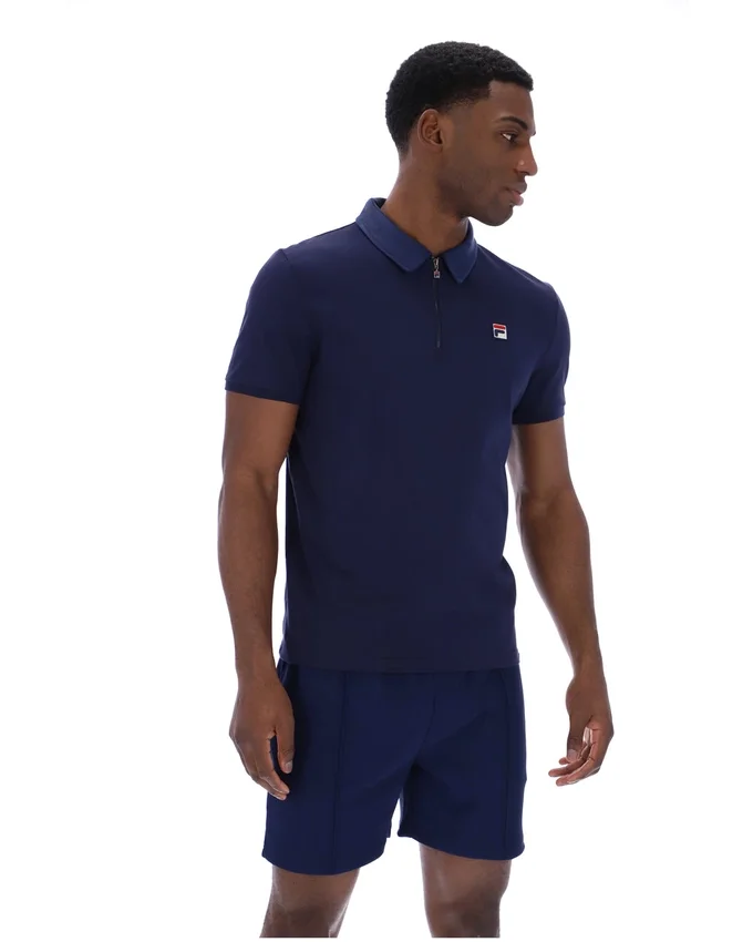 Fila Navy Ettore Zip-Polo