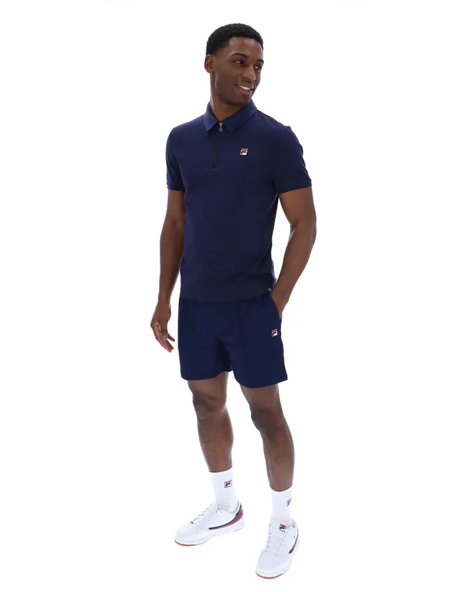 Fila Navy Ettore Zip-Polo