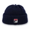 Fila Navy Finns Chunky Turn-Up Watchman Beanie