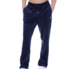 Fila Navy Fio Velours-Jogginghose mit geradem Bein