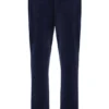 Fila Navy Fio Velours-Jogginghose mit geradem Bein