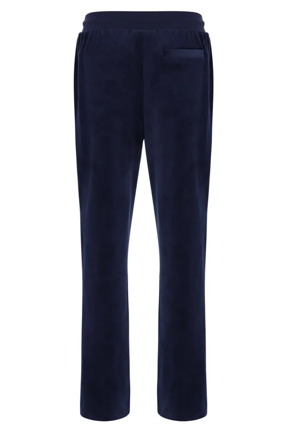 Fila Navy Fio Velours-Jogginghose mit geradem Bein