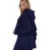 Fila Navy Fiorella Hoodie mit 1/4-Reißverschluss