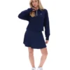 Fila Navy Fiorella Hoodie mit 1/4-Reißverschluss