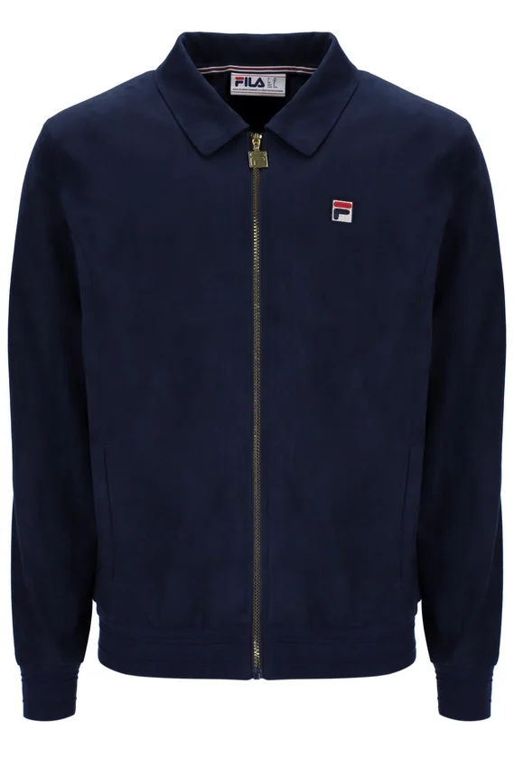 Fila Navy Francesco Wildlederjacke