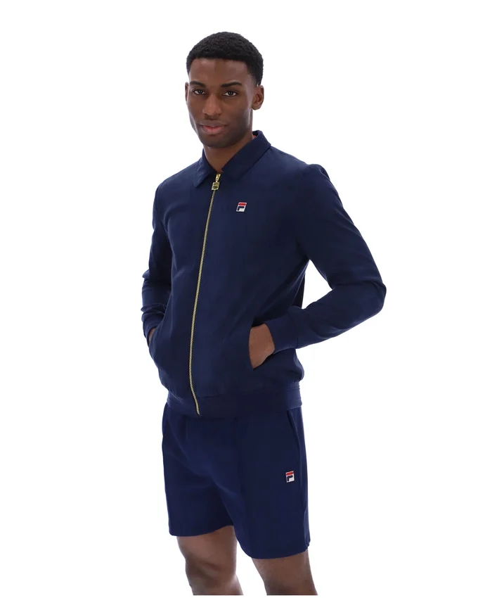Fila Navy Francesco Wildlederjacke