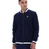 Fila Navy Gabe Waffelpullover-Jacke