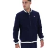 Fila Navy Gabe Waffelpullover-Jacke
