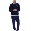 Fila Navy Gabe Waffelpullover-Jacke