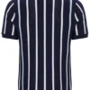 Fila Navy Giorgio Polo aus Häkel-Patchwork-Strick