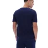 Fila Navy Iggy Streifen-T-Shirt