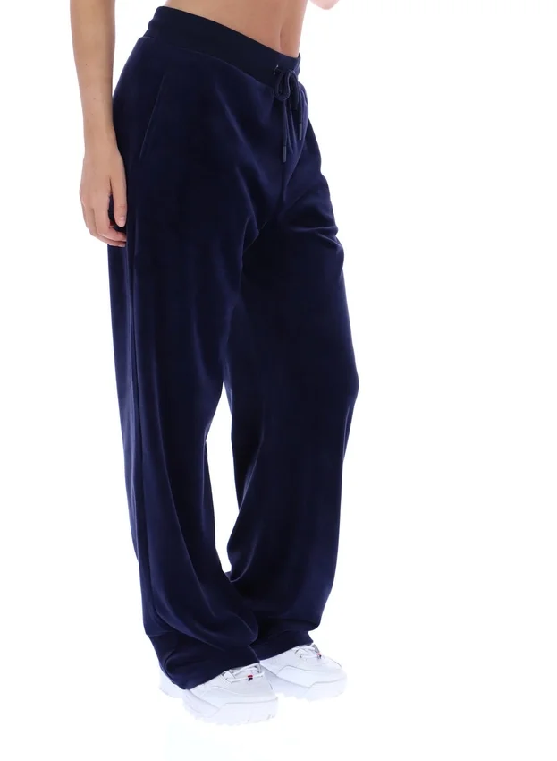 Fila Navy Isabella Lounge-Hose mit offenem Bein