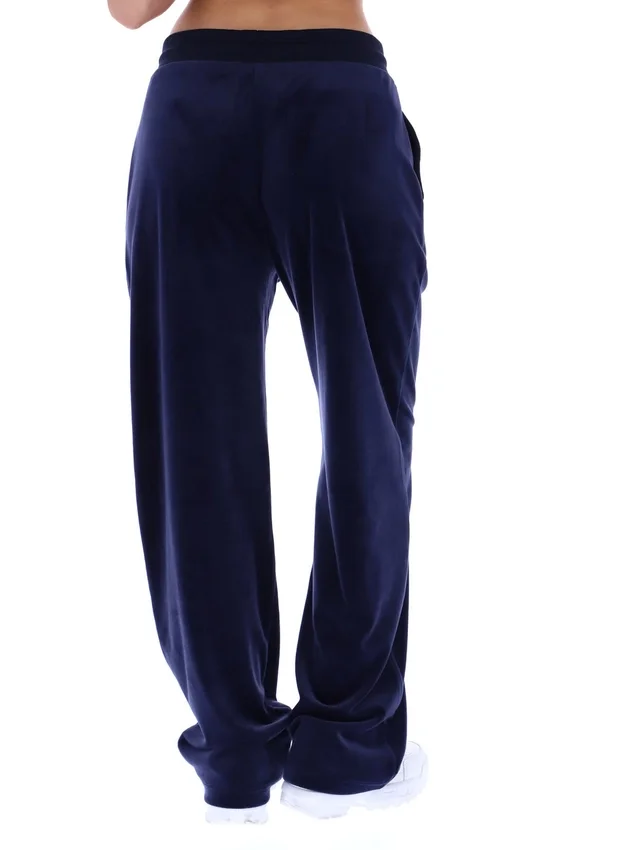 Fila Navy Isabella Lounge-Hose mit offenem Bein