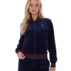 Fila Navy Jenesis Baseball-Trainingsjacke mit Reißverschluss