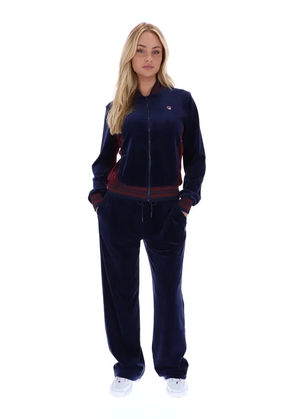 Fila Navy Jenesis Baseball-Trainingsjacke mit Reißverschluss
