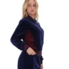 Fila Navy Jenesis Baseball-Trainingsjacke mit Reißverschluss