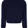 Fila Navy Jorie Sweatshirt mit weitem Rundhalsausschnitt