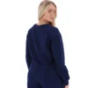 Fila Navy Jorie Sweatshirt mit weitem Rundhalsausschnitt