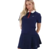 Fila Navy Juno Tailliertes Iconic Polo
