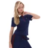 Fila Navy Juno Tailliertes Iconic Polo