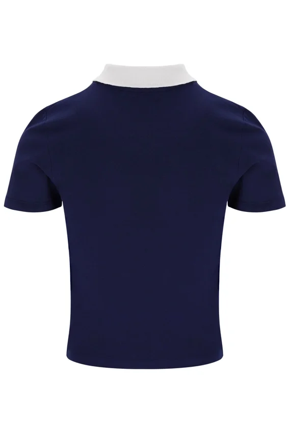 Fila Navy Juno Tailliertes Iconic Polo