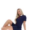 Fila Navy Juno Tailliertes Iconic Polo