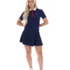 Fila Navy Juno Tailliertes Iconic Polo