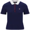 Fila Navy Juno Tailliertes Iconic Polo