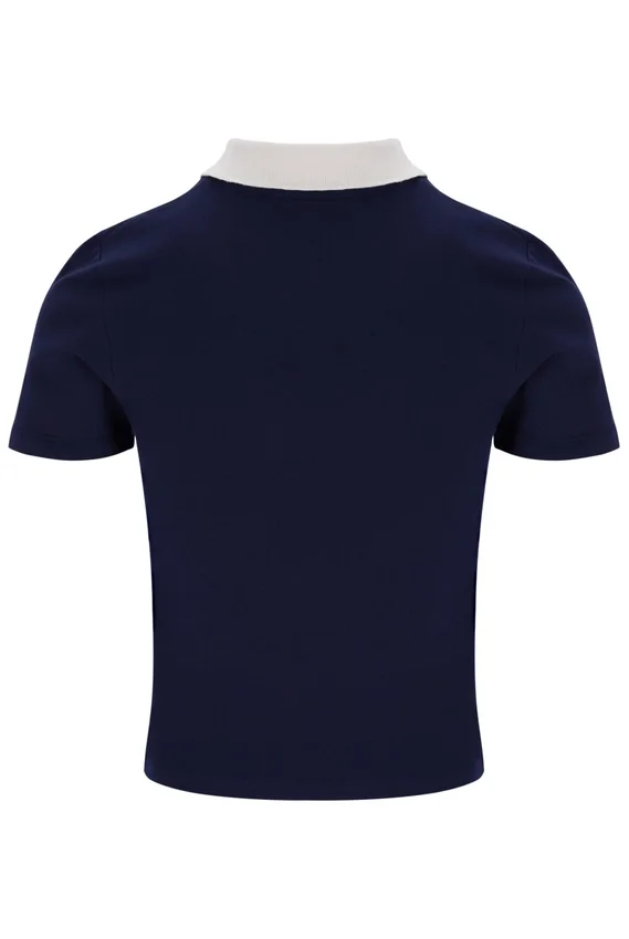 Fila Navy Juno Tailliertes Iconic Polo