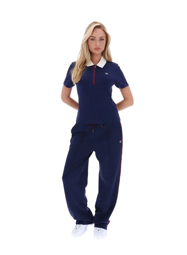 Fila Navy Juno Tailliertes Iconic Polo