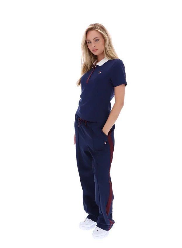 Fila Navy Juno Tailliertes Iconic Polo