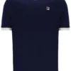 Fila Navy Marconi Essential Ringer-T-Shirt