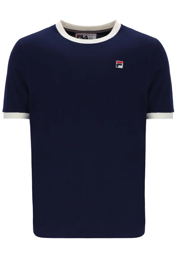 Fila Navy Marconi Essential Ringer-T-Shirt