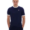 Fila Navy Marconi Essential Ringer-T-Shirt
