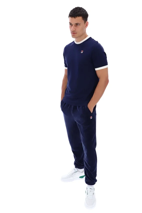 Fila Navy Marconi Essential Ringer-T-Shirt