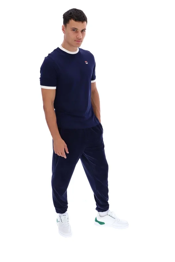 Fila Navy Marconi Essential Ringer-T-Shirt