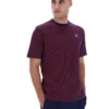 Fila Navy Nilo T-Shirt mit Nilo-Print und Nadelstreifen