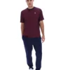 Fila Navy Nilo T-Shirt mit Nilo-Print und Nadelstreifen