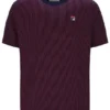 Fila Navy Nilo T-Shirt mit Nilo-Print und Nadelstreifen