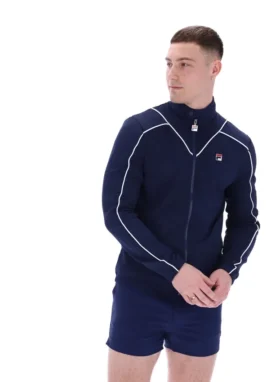 Fila Navy Noble Archive Piping Trainingsjacke