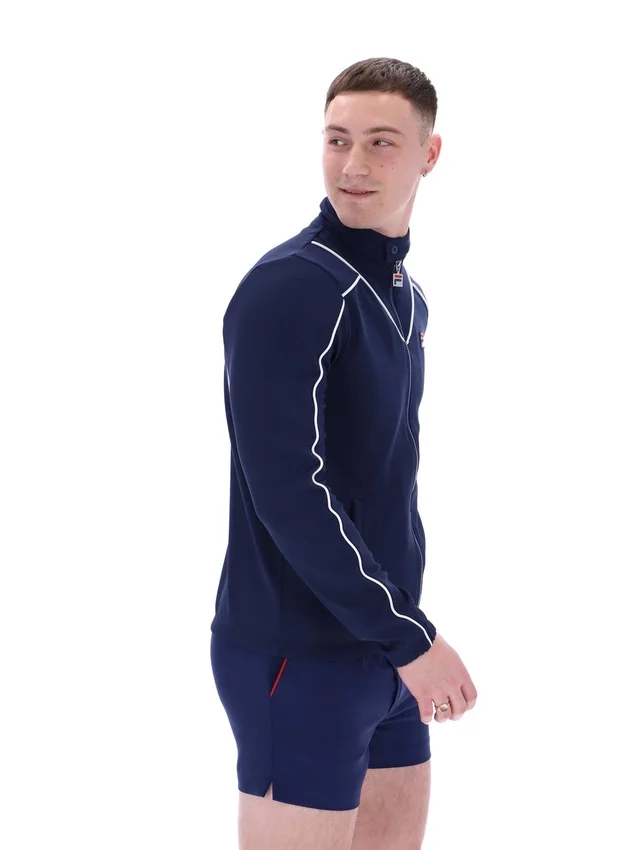 Fila Navy Noble Archive Piping Trainingsjacke